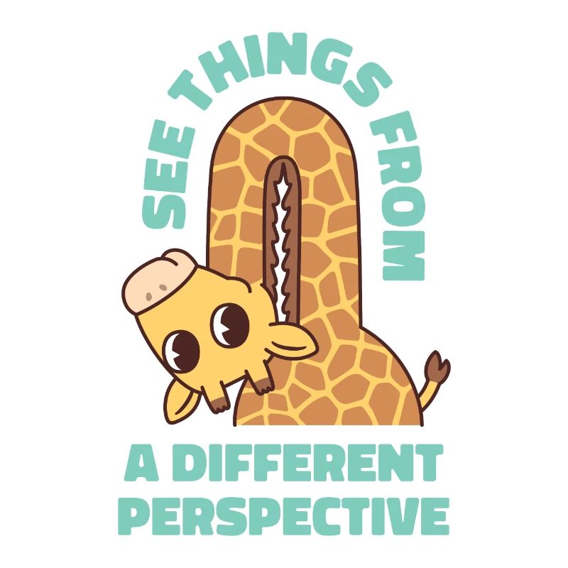Giraffe See Things From A Different Perspective