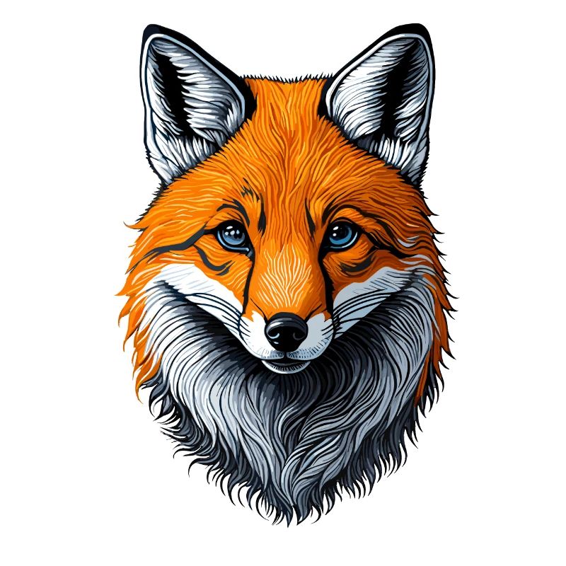 Mignon Fox Motif Forest Animal Fox Mignon Smart