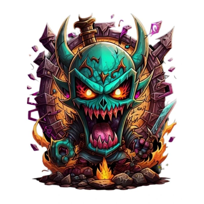 Monstre graffiti
