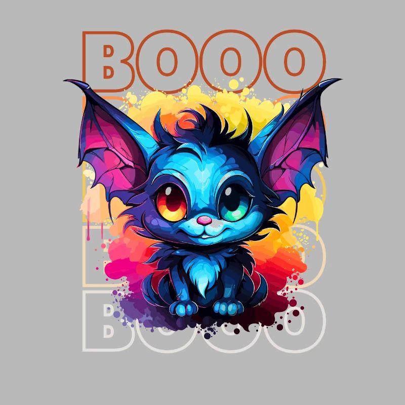 Chibi Swoop & Booo! Nighttime Flutter Tee!