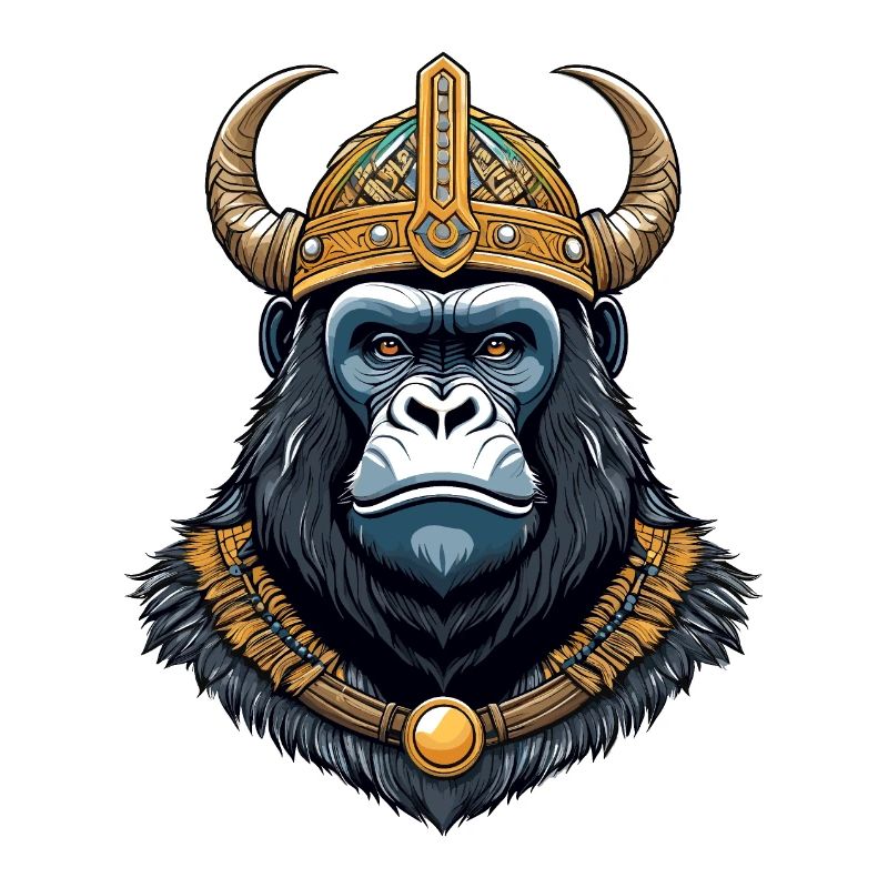Gorilla-Wikinger