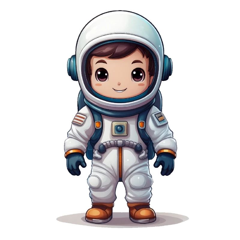 Un astronaute mignon
