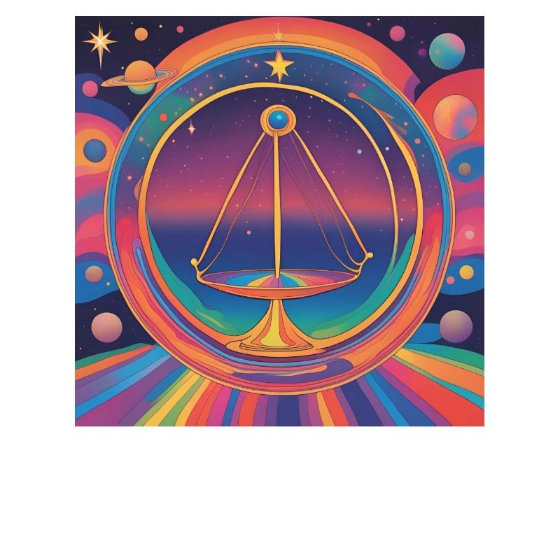 Waage Sternzeichen Astrologie Geschenk