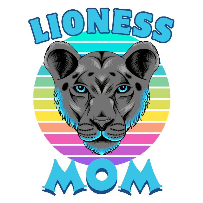 Löwenmutter Muttertag Mama