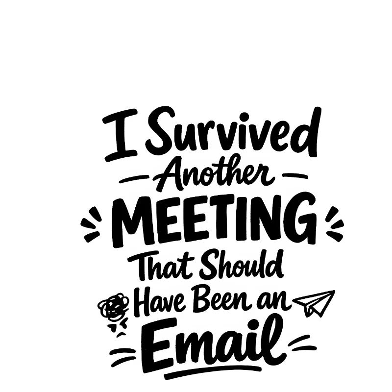 Drôle d’humour au bureau Conception des e-mails