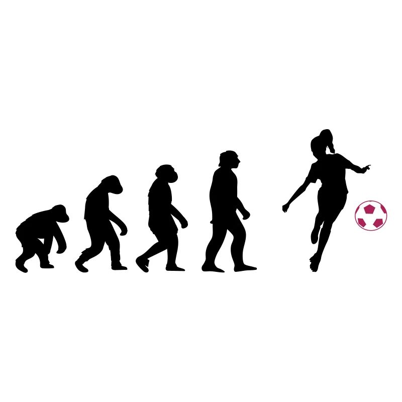 Evolution Fußballerin