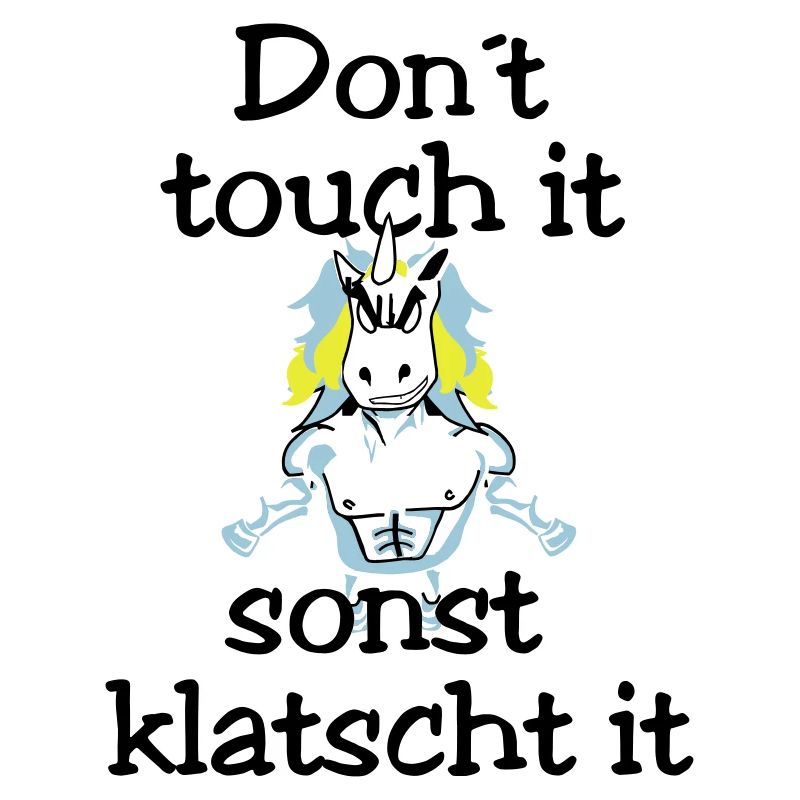 dont touch it Unicorn