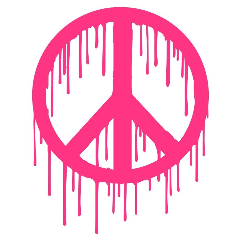 Trendy modern Graffiti style Peace