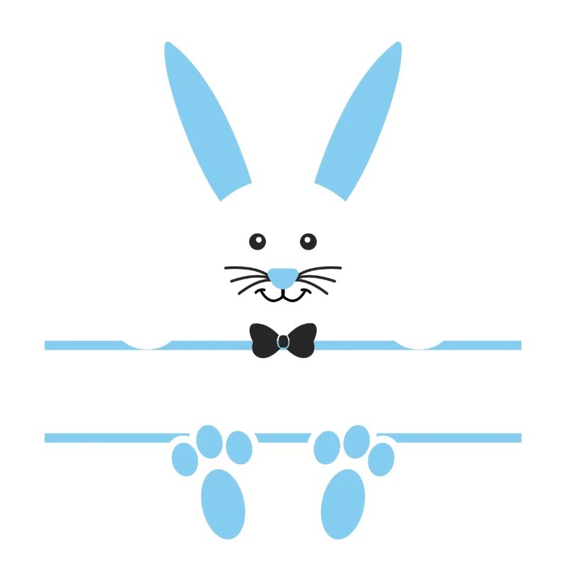 Split Bunny Gift Easter Easter Bunny Bunny Easter