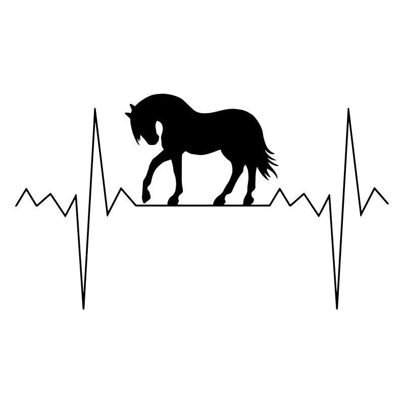 Heartbeat heart rate horses