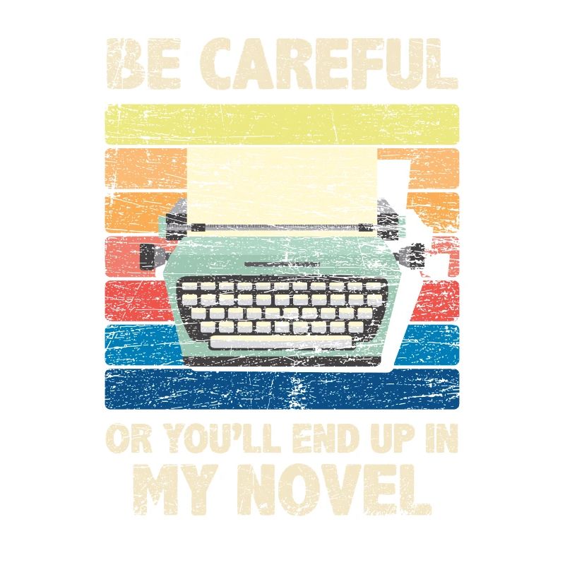 Author retro typewriter