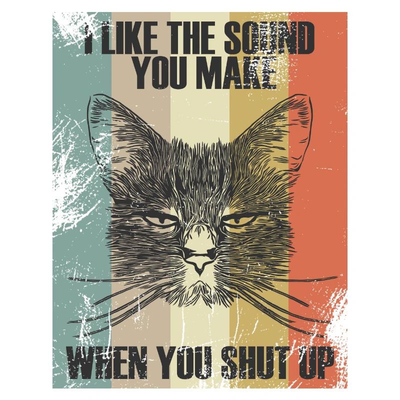 Je suis le son que tu fais quand tu es chat