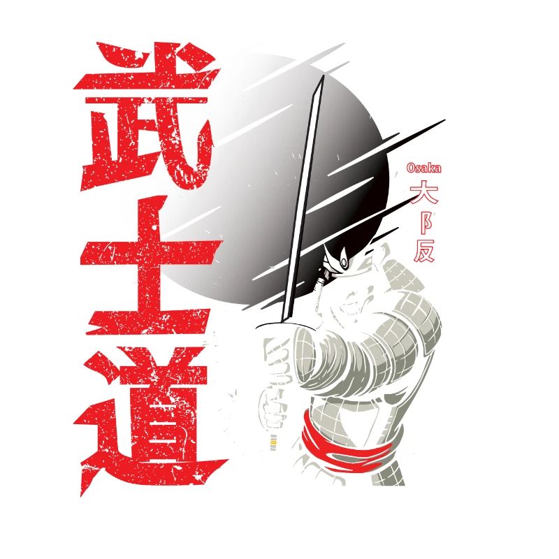Samurai Artwork Anime Comic Stil Japan Osaka