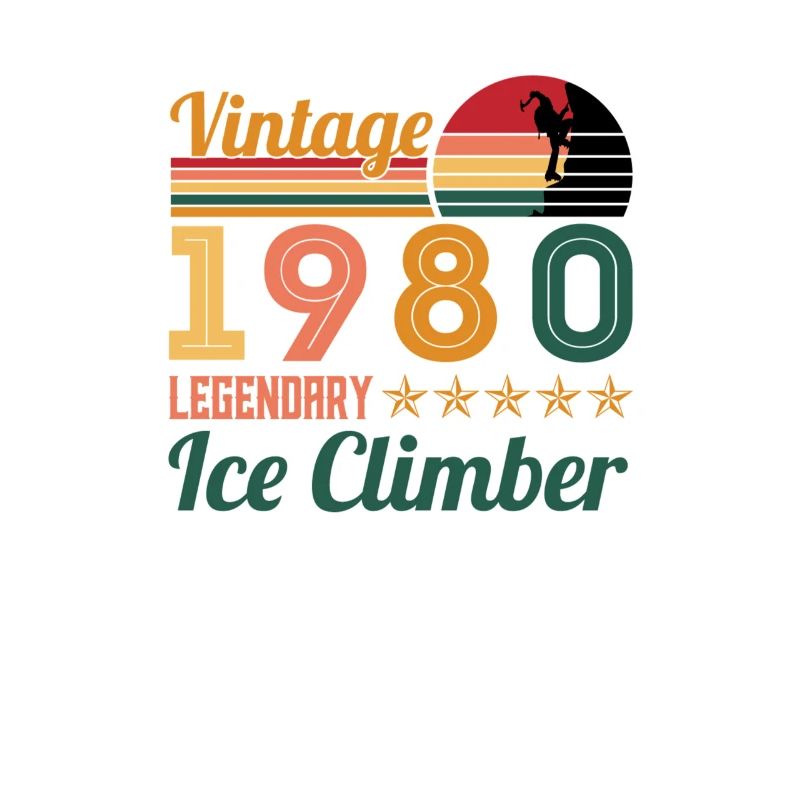 Eiskletterer Eisklettern Sportler Eis Klettern