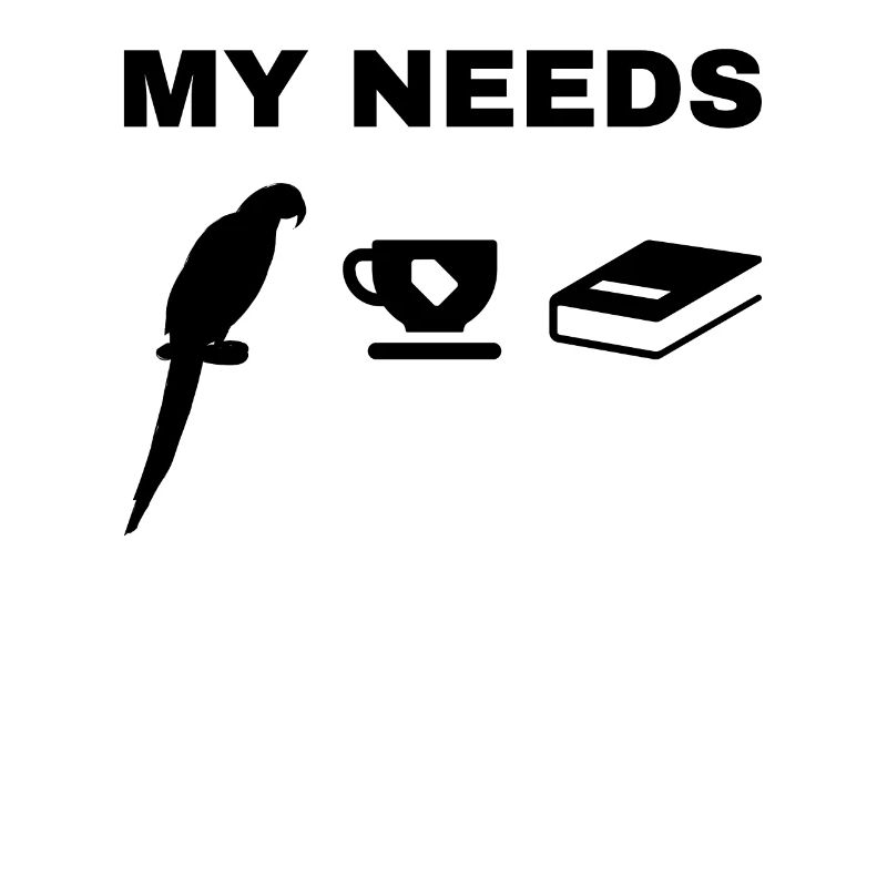 My Needs Parrot Bird Tea & Book