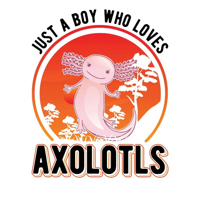 Juste un garçon qui aime Axolotls Tail Lurch