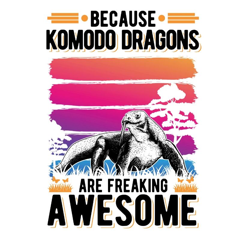 Parce que les dragons de Komodo sont impressionnants