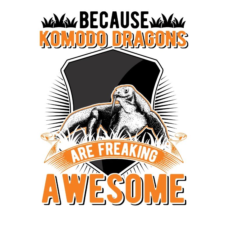 Parce que les dragons de Komodo sont impressionnants