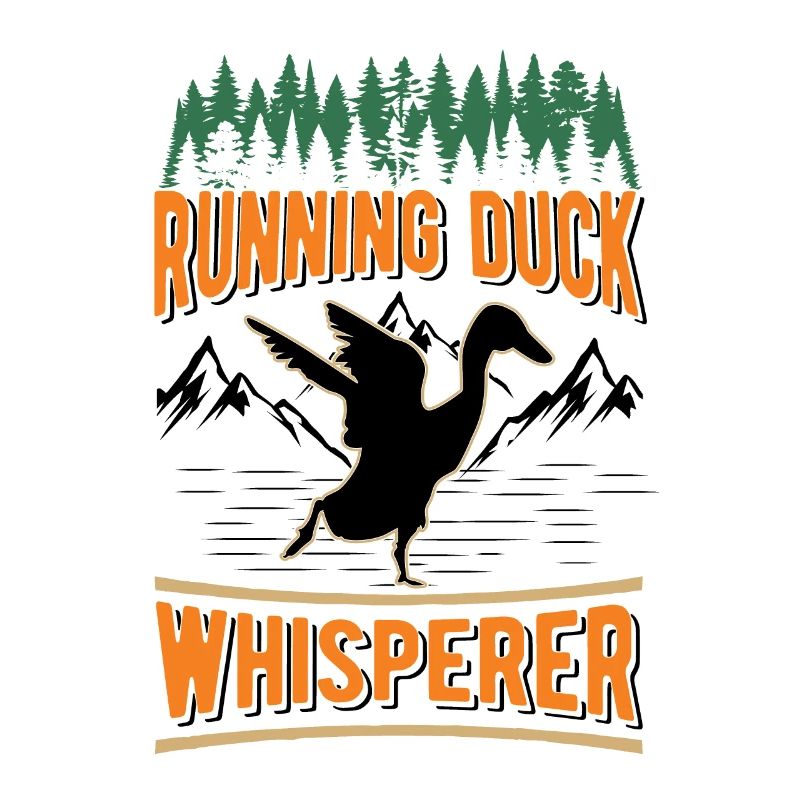 Running Duck Whisperer Laufenten Flüsterer