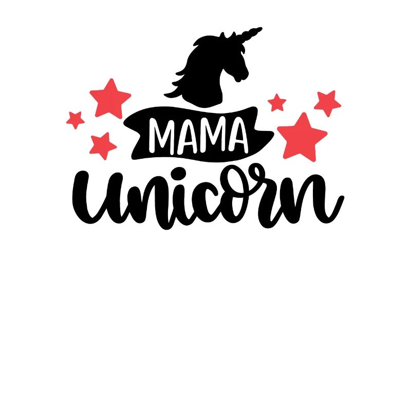 Mama Einhorn Unicorn