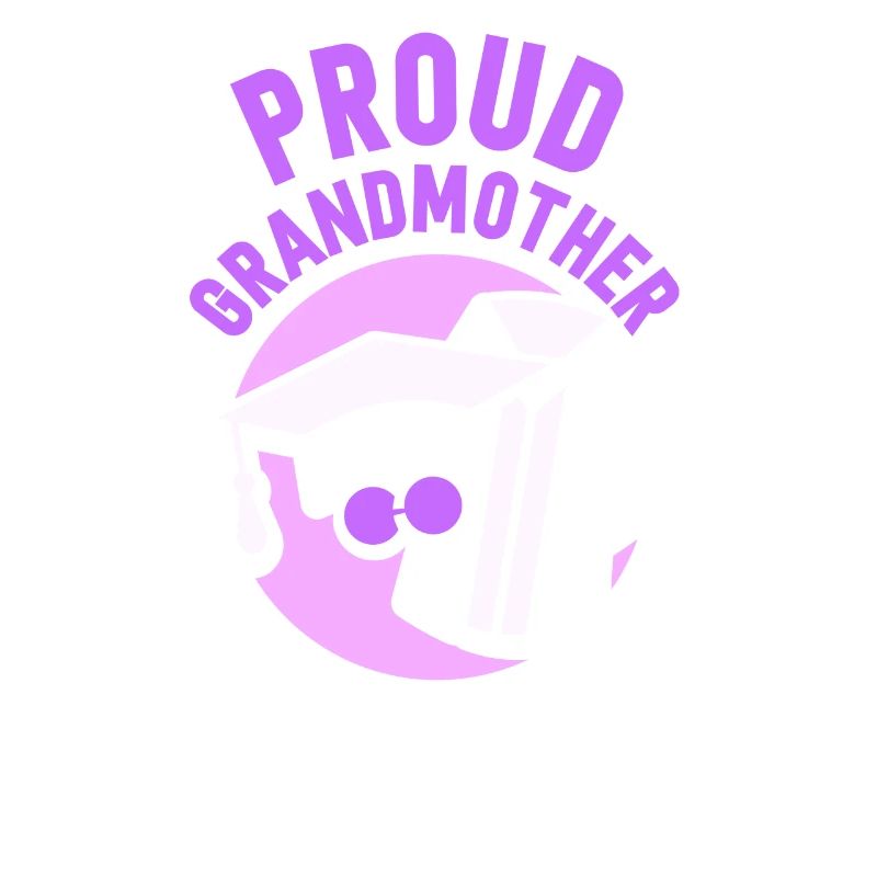 Stolze Großmutter Eines Absolventen Absolvent