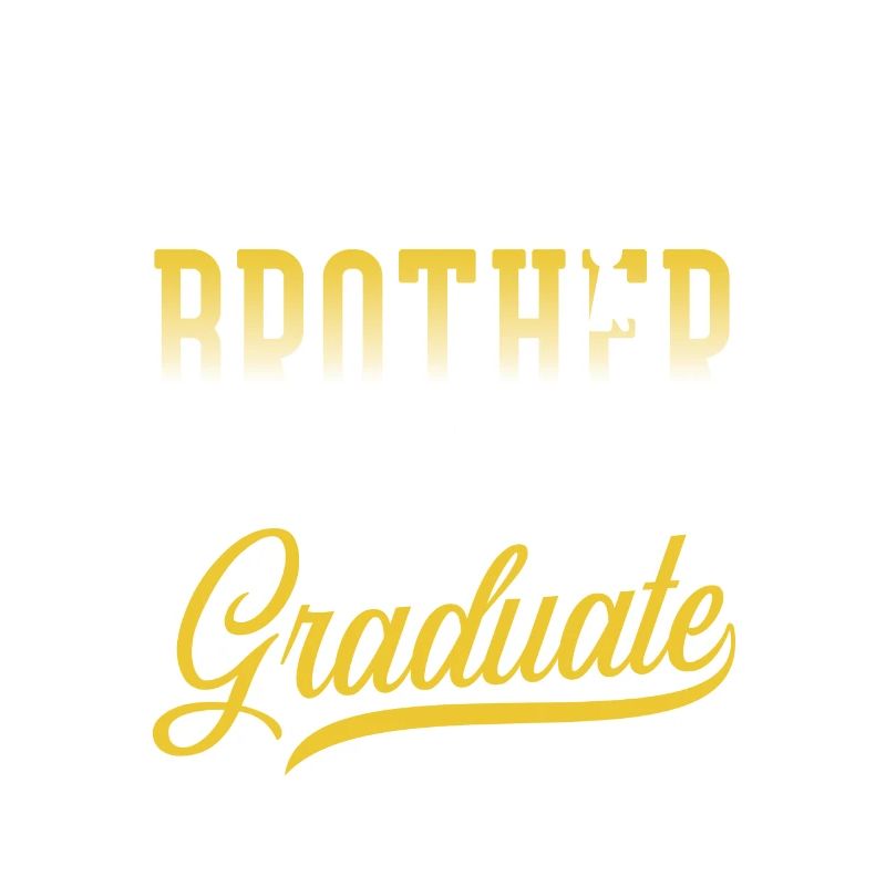 Stolzer Bruder Eines Absolventen Absolvent