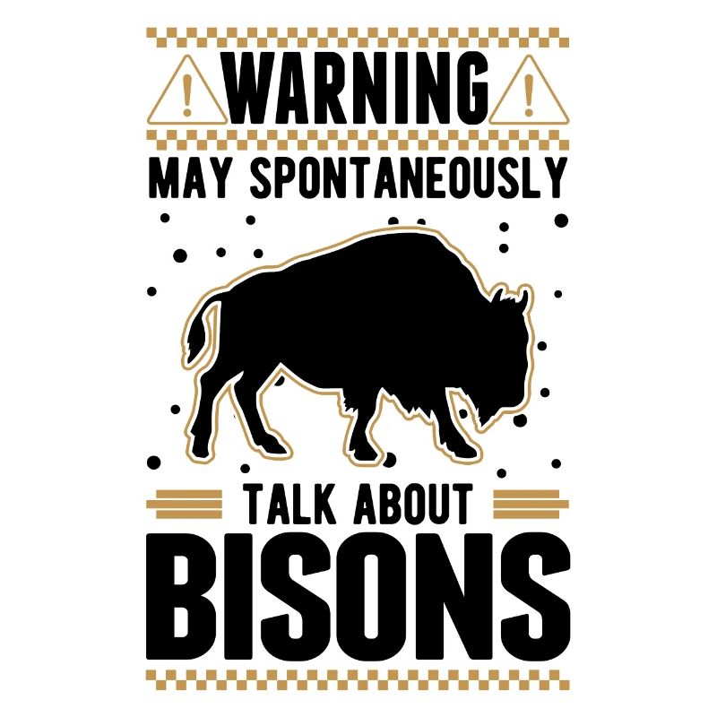 Warning Buffalo Bison Water Buffalo