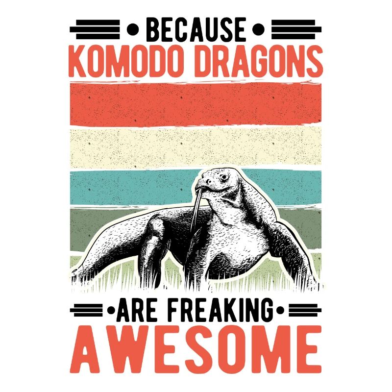 Parce que les dragons de Komodo sont géniaux