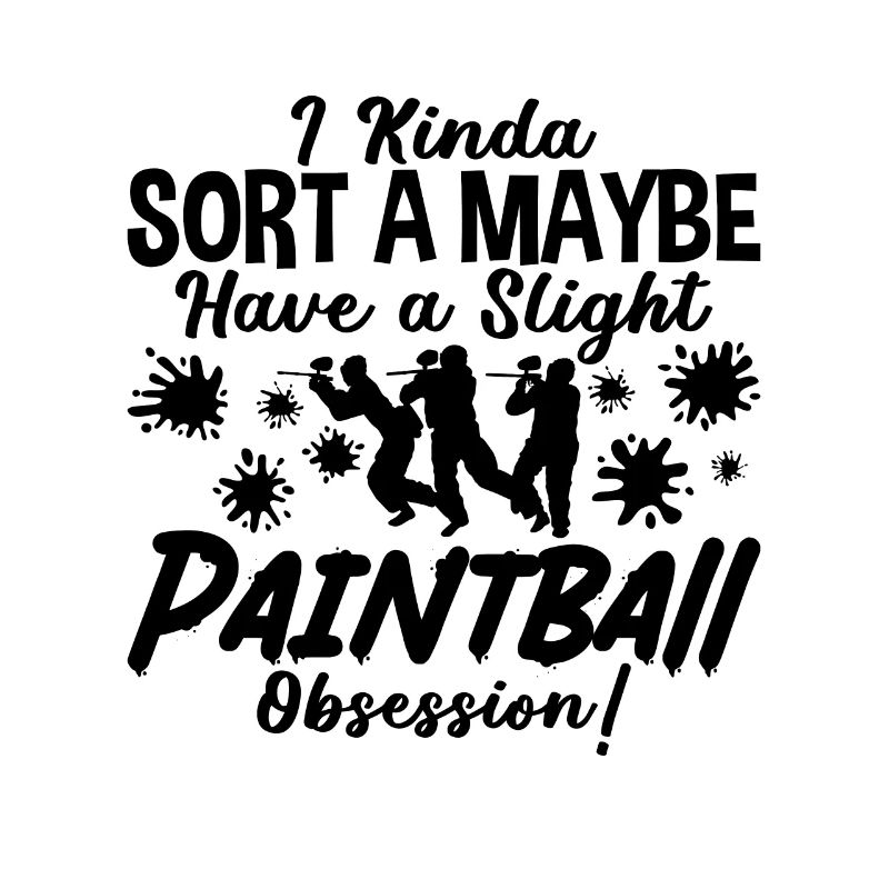 I Kinda Sorta Paintball Paint Gun Paintball Player