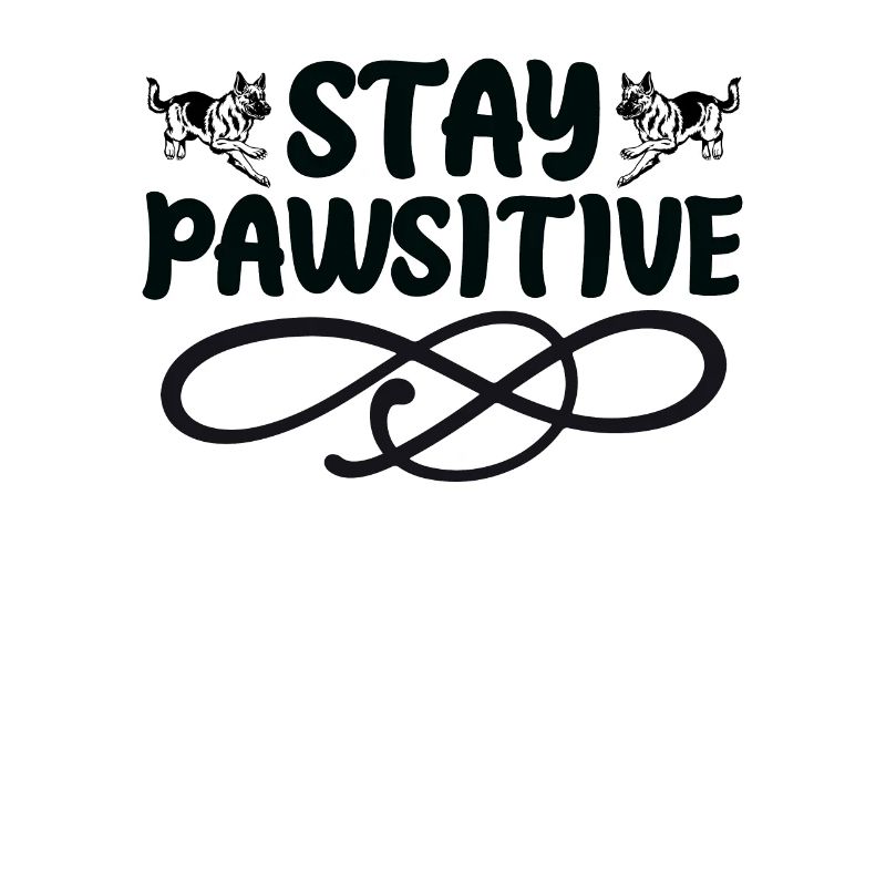 Restez positif patte