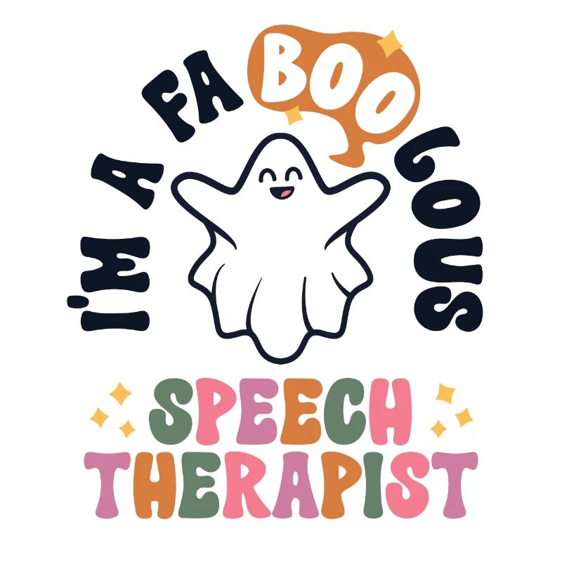 Faboolous Speech Therapist Halloween SLP Retro