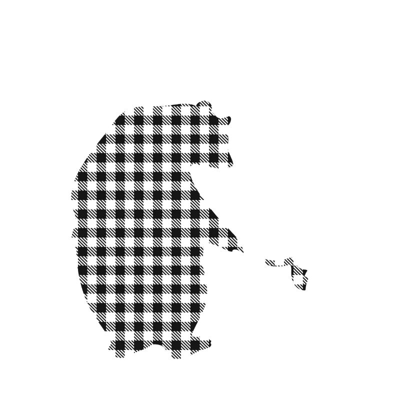 Papa Bear Plaid Buffle Gris