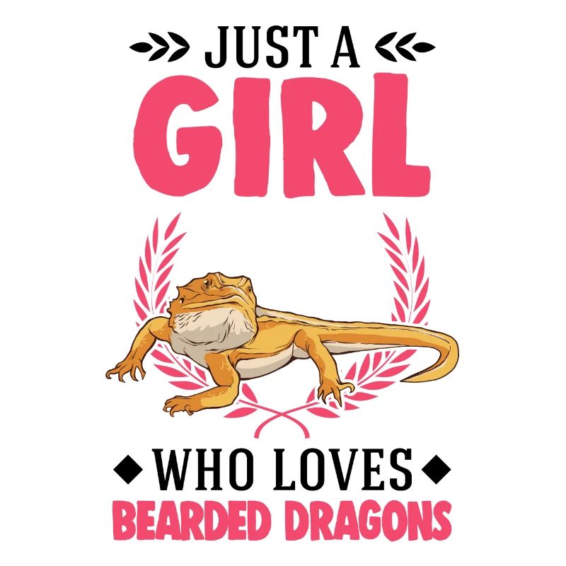 Bartagame Mädchen Bearded Dragon