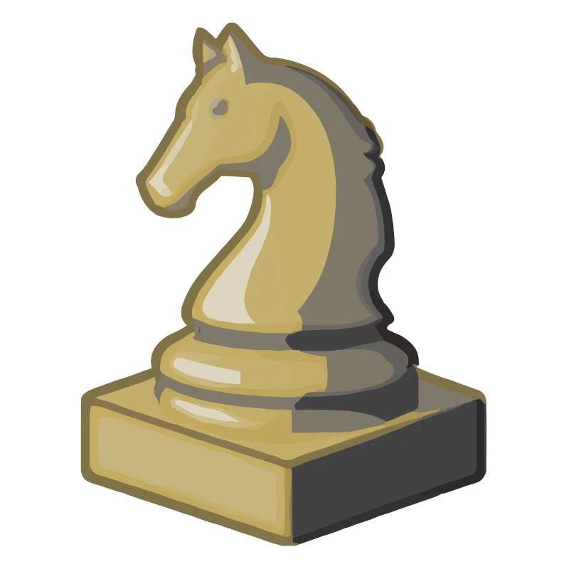 Maître d’échecs Joueur d’échecs Cheval Chess Figure