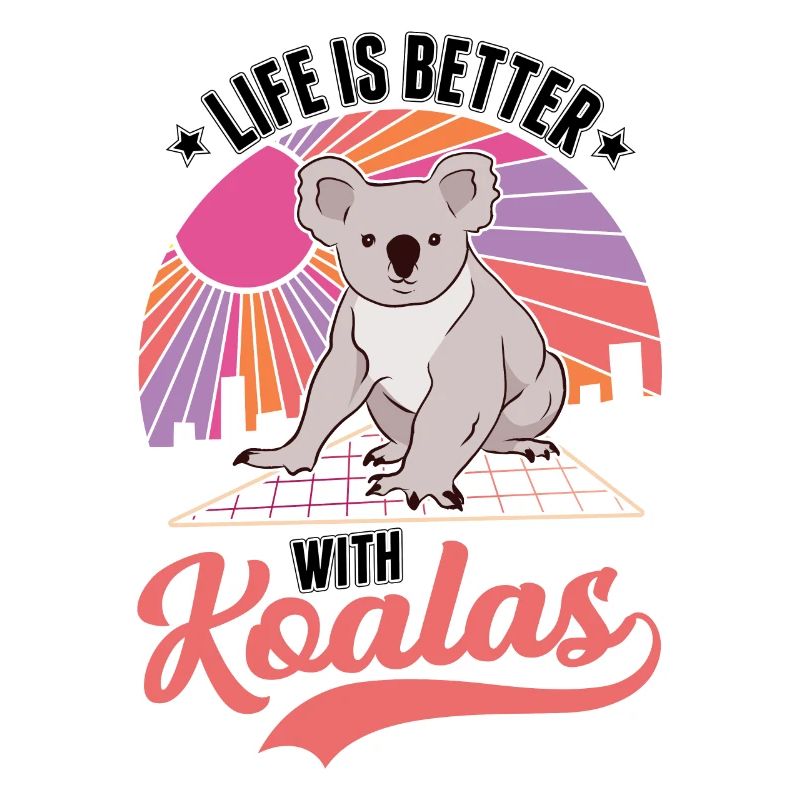 Das Leben ist besser mit einem Koala