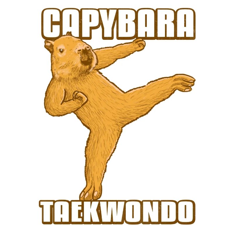 Taekwondo Capybara
