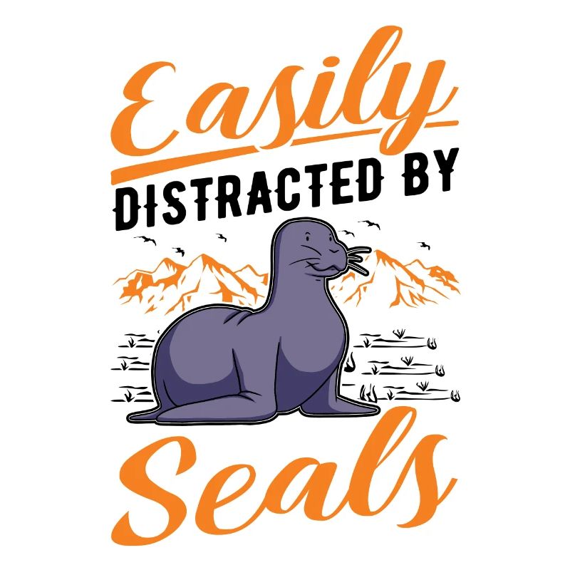 Easily distracted by Seal Robbe Seelöwe