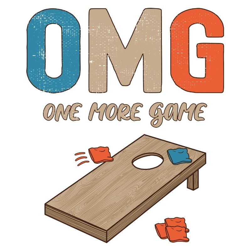 OMG Un jeu de plus lancé comme un joueur de cornhole de boss