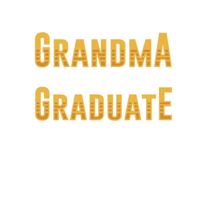 Stolze Großmutter Eines Absolventen Absolvent