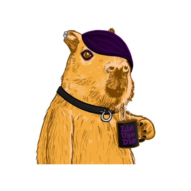 Emo Capybara