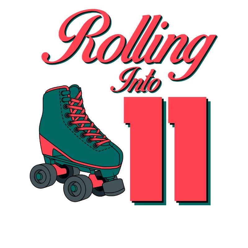 Rollerskating Geburtstag 11 Jahre Alt