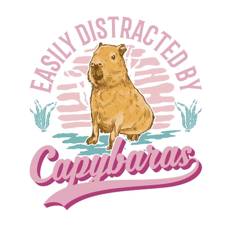 Easily distracted by Capybaras