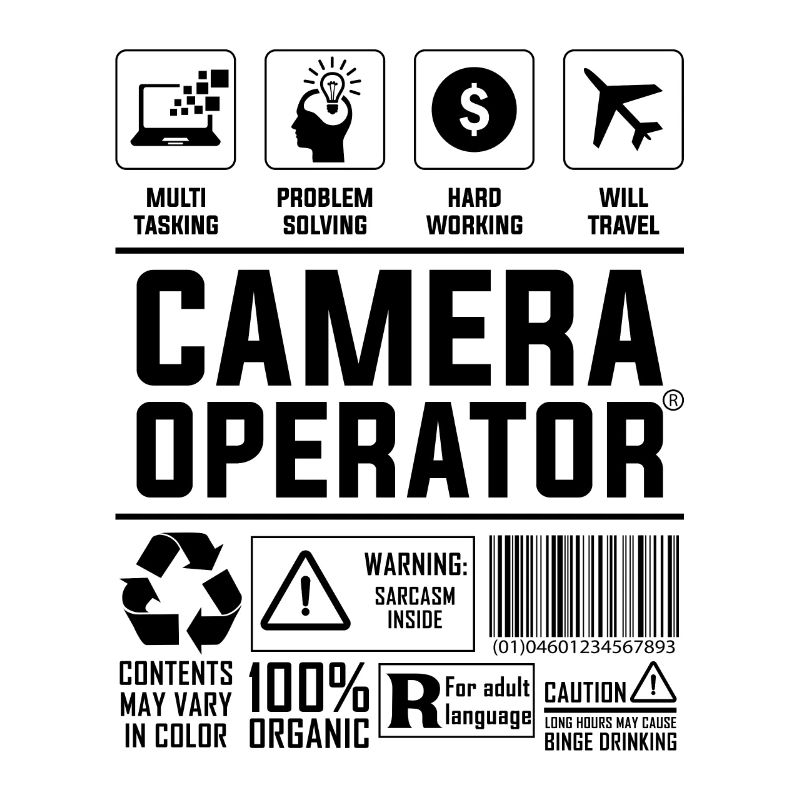 Camera Operator Loves Movie Maker Camera Operator
