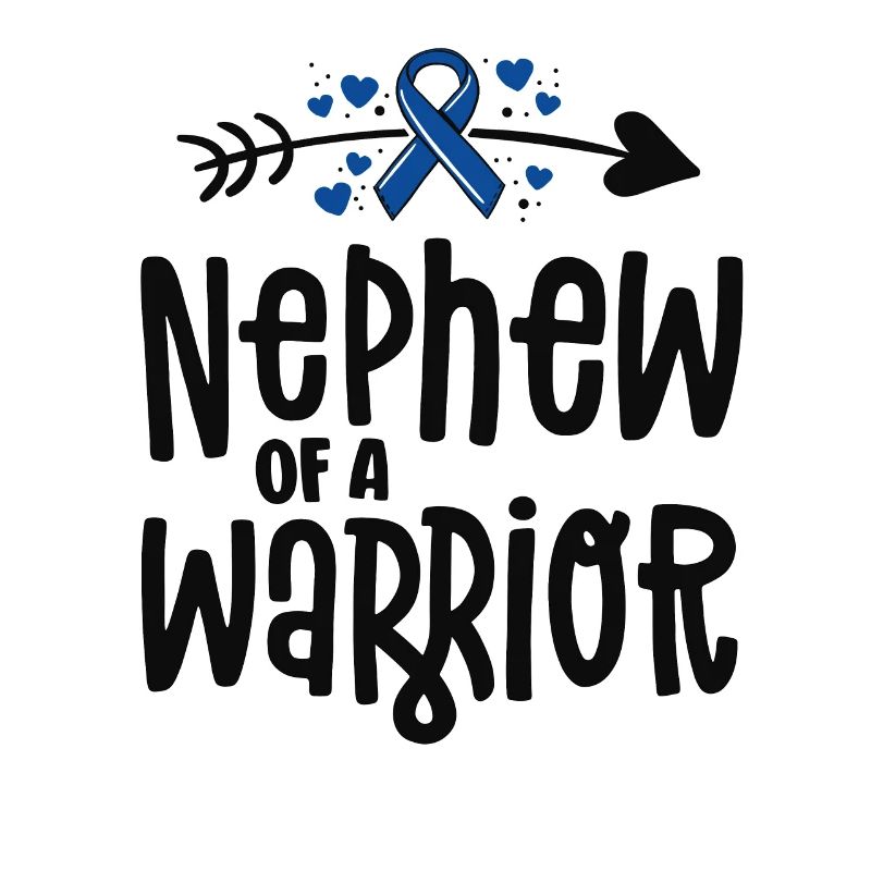 Neffe eines Krieger-Support-Teams Darmkrebs