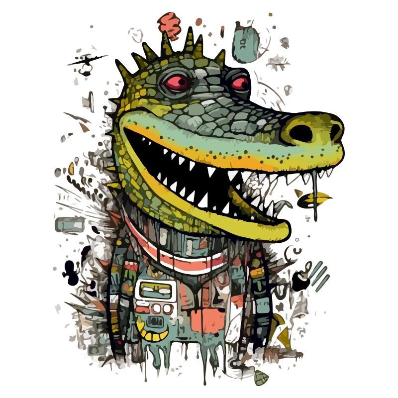 Fako der Alligator