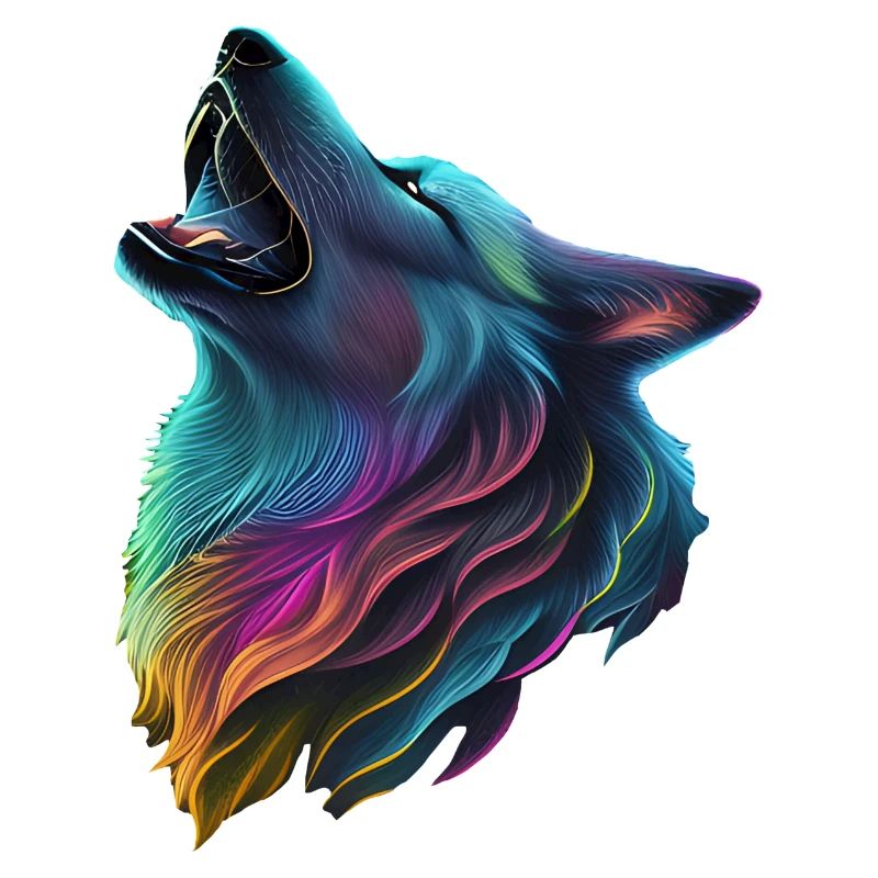 Bunter Wolf