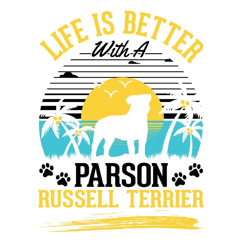 Das Leben ist besser mit Parson Russell Terrier