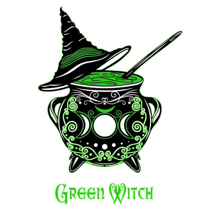 Chaudron Sorcière Chaudron Sorcière Verte