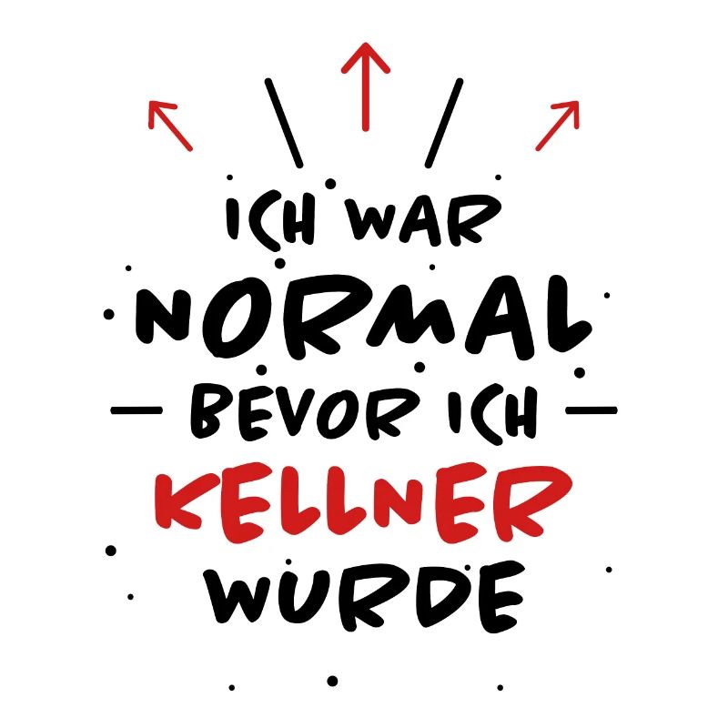 Kellner Spruch Restaurant Lustige Kellner Geschenk