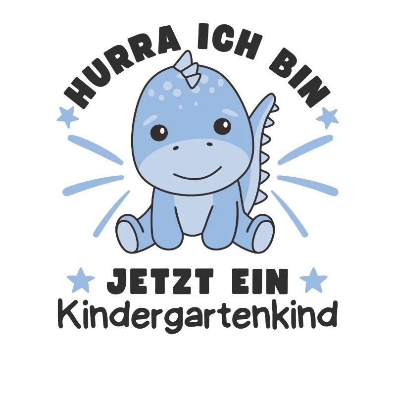 Hurra Ich Bin Jetzt Ein Kindergartenkind Dino